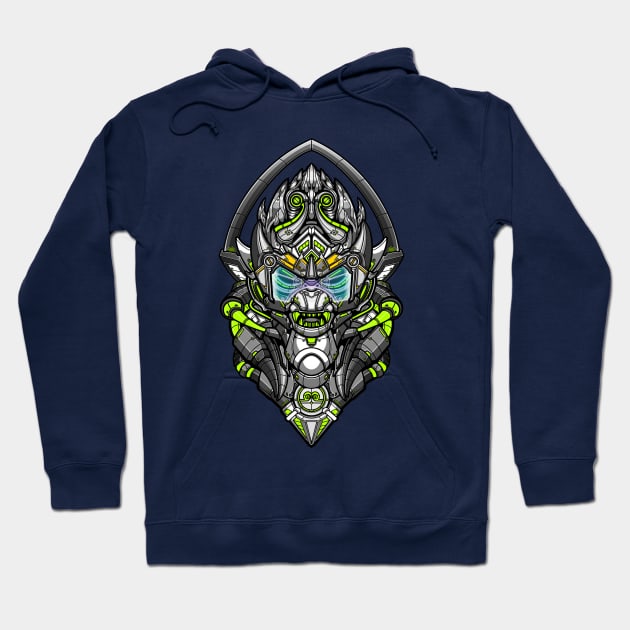 Monkey king sun wu kong Hoodie by eleazarion